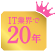 IT業界で20年